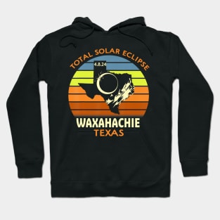 Waxahachie Texas Total Solar Eclipse 2024 Hoodie